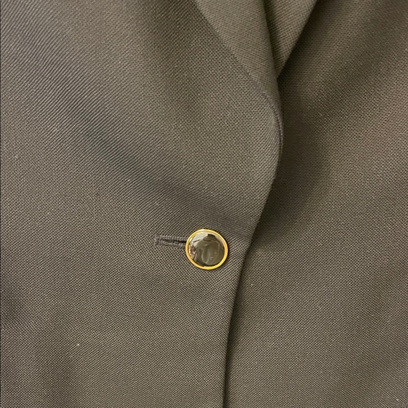 Orvis Lined Black Blazer with Pockets Size 12 PTP 21” EUC - Picture 5 of 12